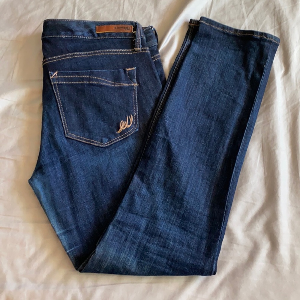Express Stella, Low Rise Skinny Jeans